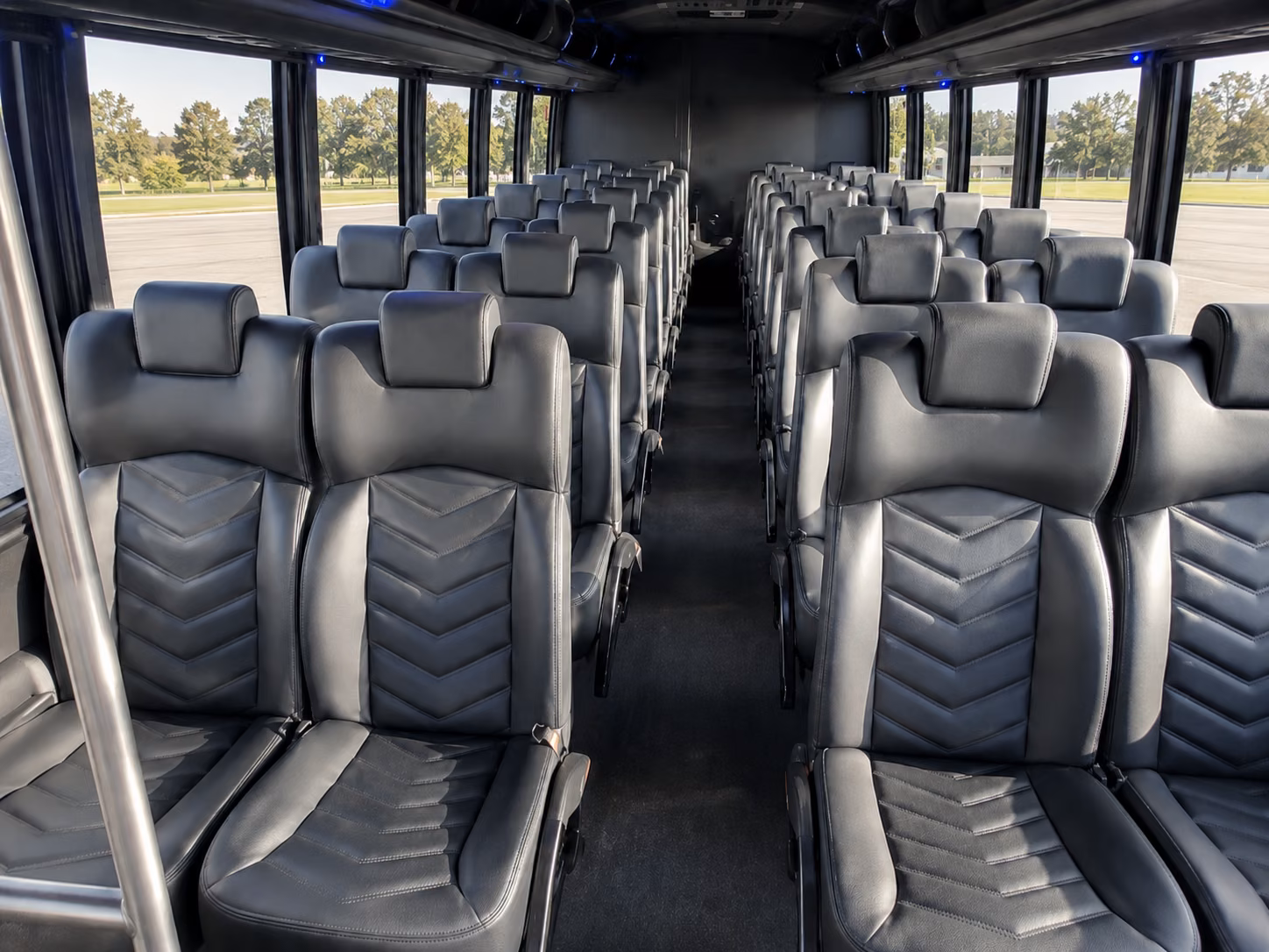 hanford professional charter bus transportation for hanford corporate groups