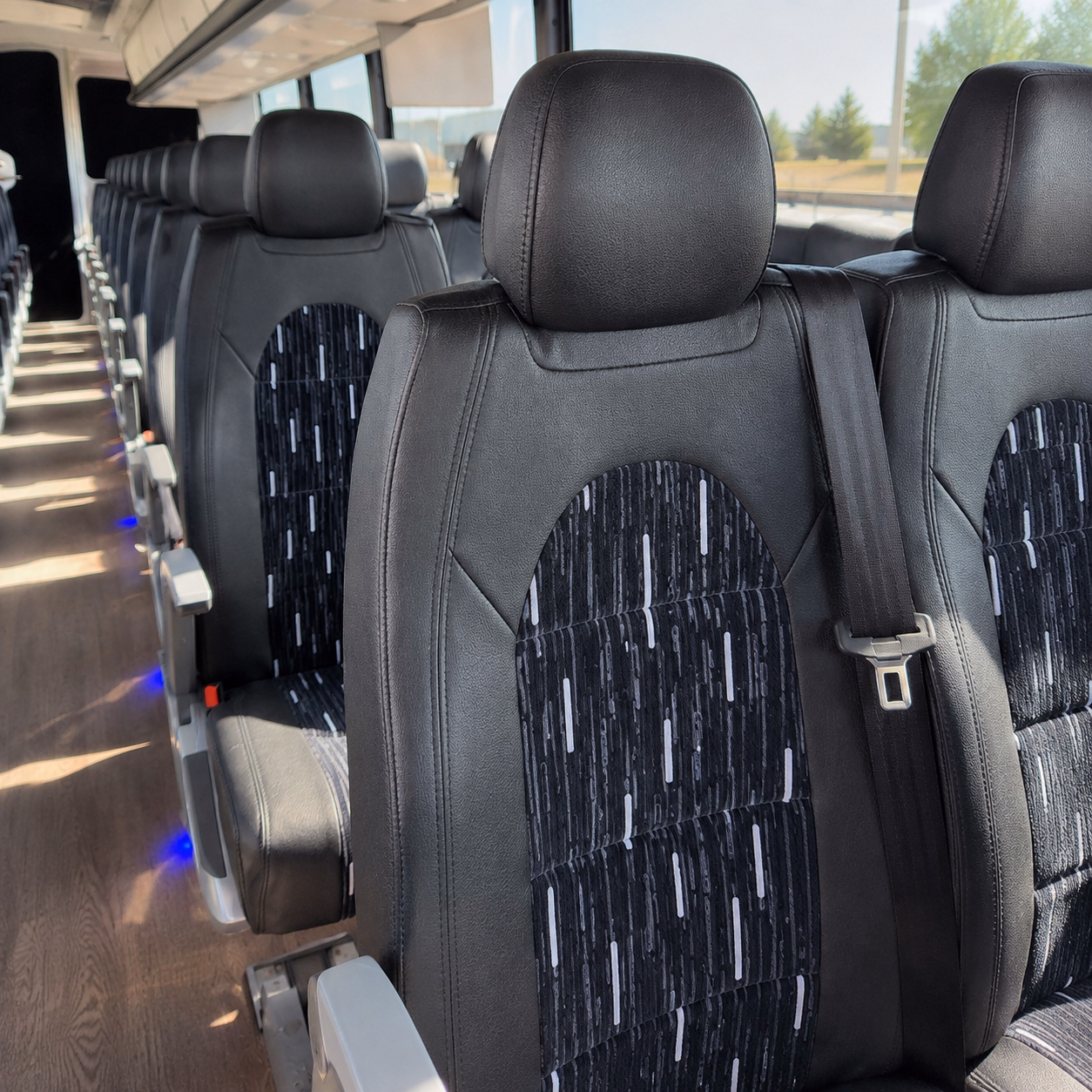 madera bus rental service area
