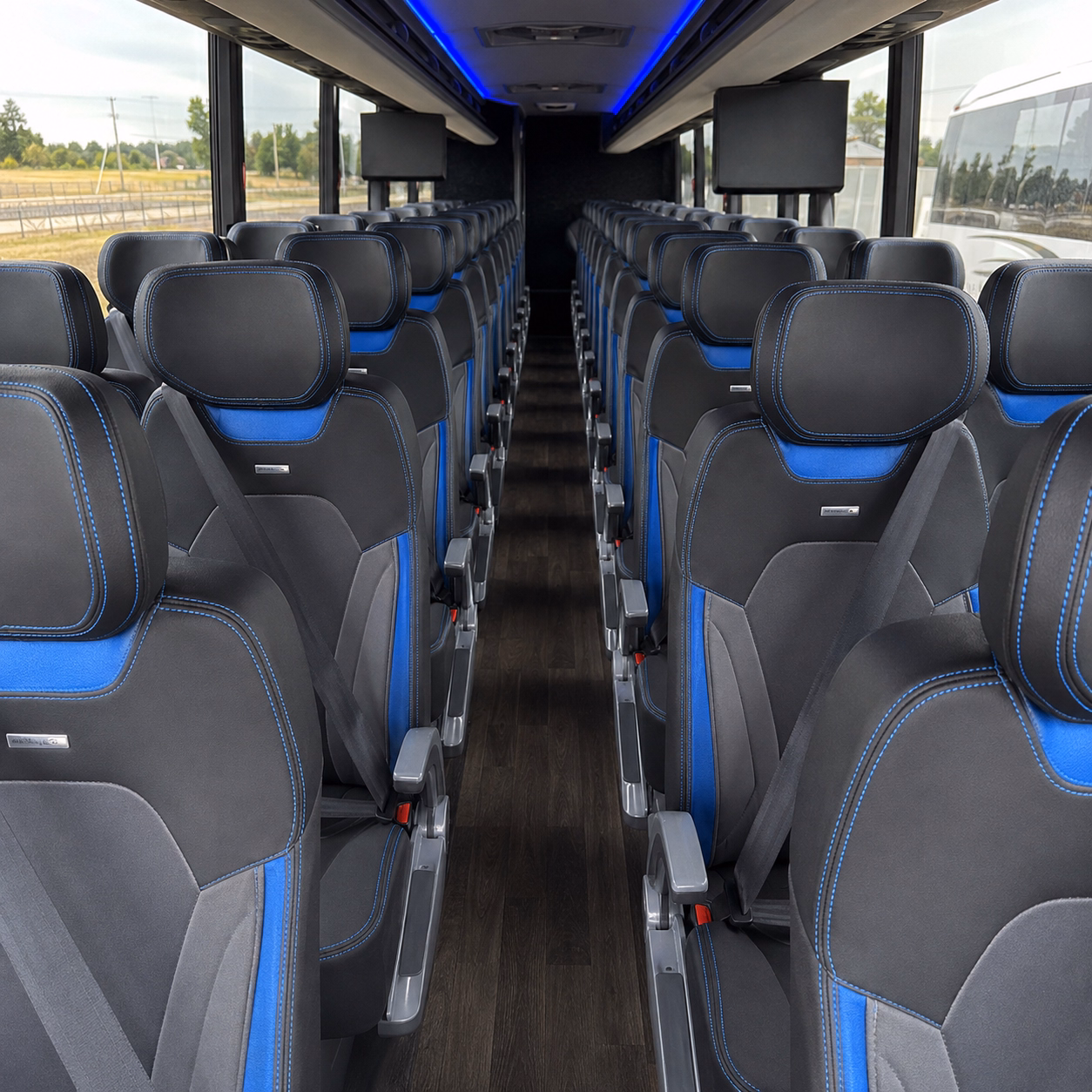 madera concert transportation onboard seating