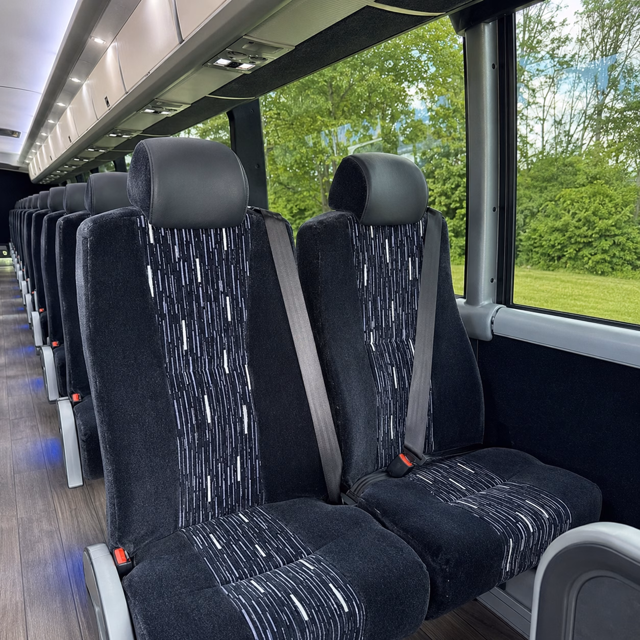 madera employee transportation onboard seating