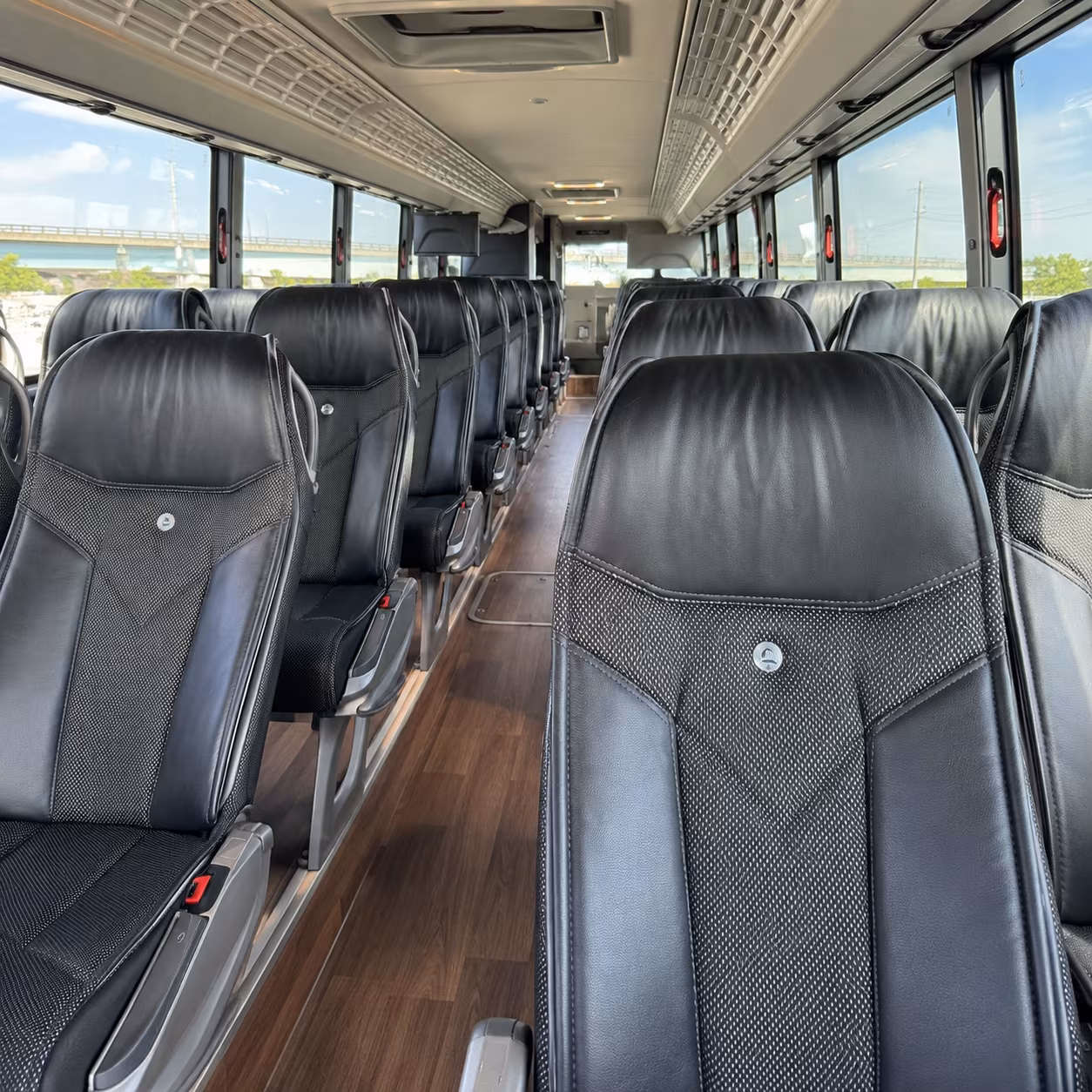 madera school event transportation onboard seating
