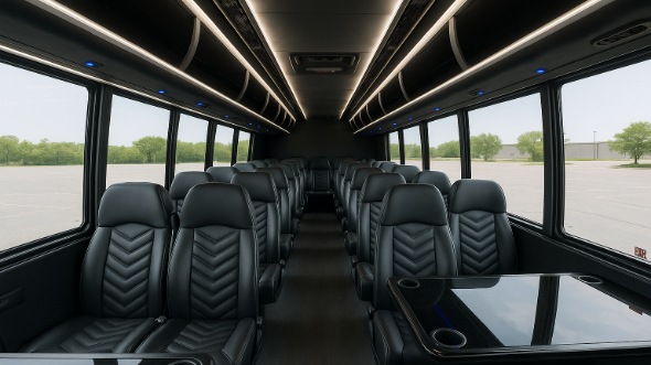 madera 15 passenger minibus inside