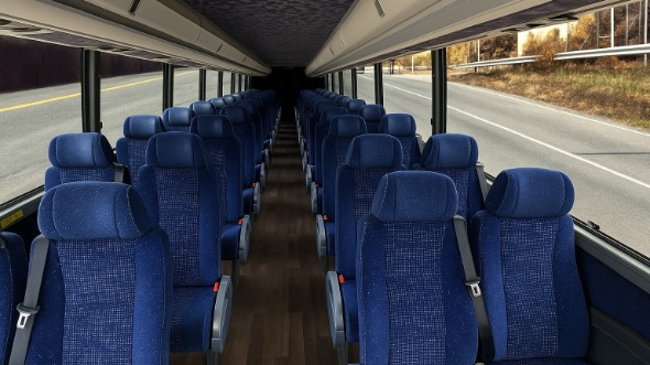 madera 30 passenger minibus inside